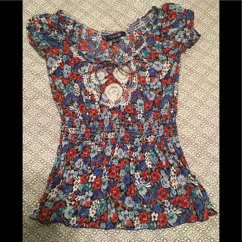 Floral blouse